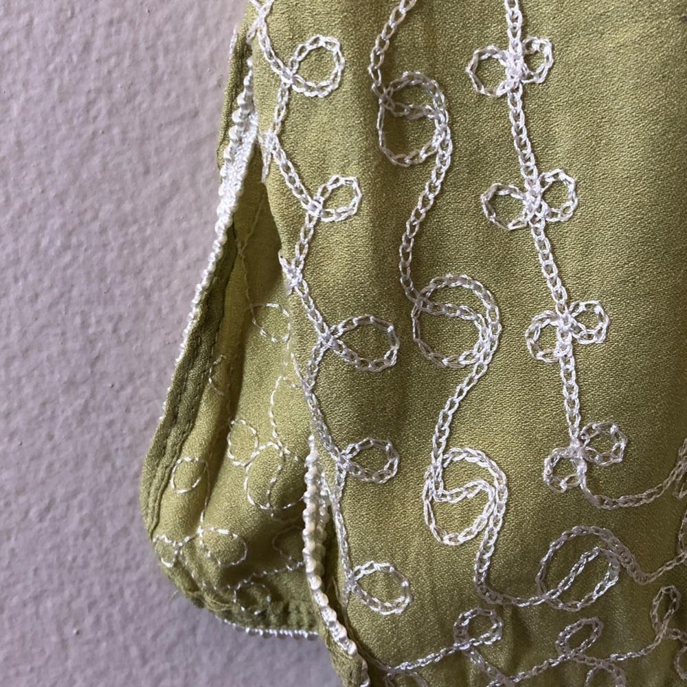 Alberto Makali Green Boho Tunic - Picture 8 of 11